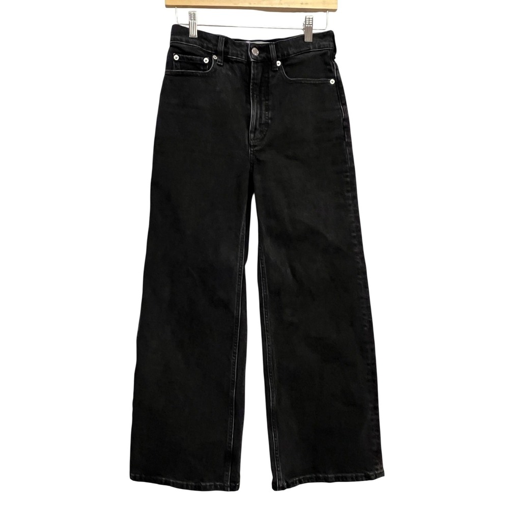 Everlane Black Wide Leg Jeans